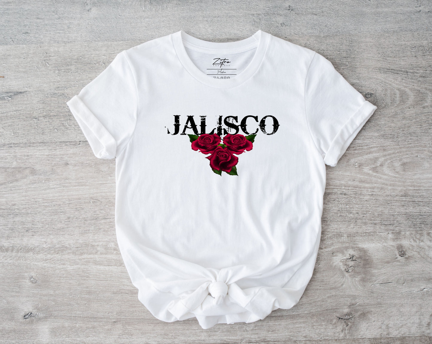 Jalisco White Slim Fit Tee