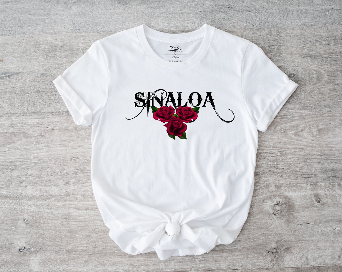 Sinaloa White Slim Fit Tee